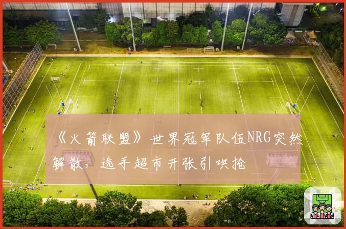 《火箭联盟》世界冠军队伍NRG突然解散，选手超市开张引哄抢